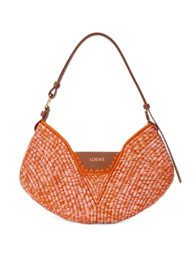 Loewe Swing Shoulder Bag In Orange
