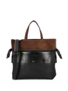 Loewe Switch Leather Tote Bag In Multi