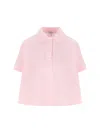 Loewe Short-sleeve Trapeze Polo Top