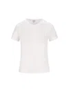 Loewe T-shirt With Anagram Embroidery Curled In White
