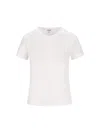 Loewe T-shirt With Anagram Embroidery Curled In White