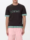 Loewe Short-sleeved T-shirt In Brown