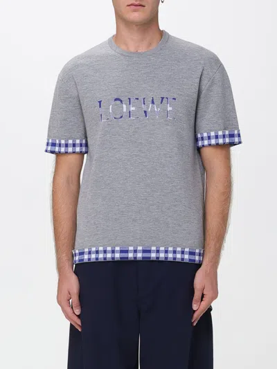 Loewe T-shirt  Men Color Grey In Gray