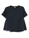 Loewe Cotton Crew Neck T-shirt With Flared Hem