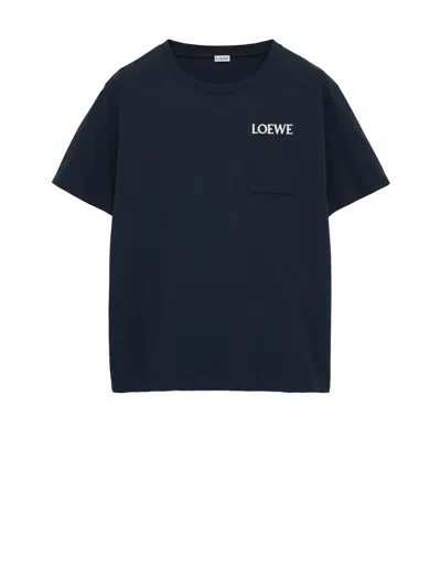 Loewe T-shirts And Polos Blue