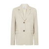Loewe Tailored Jacket In Beige