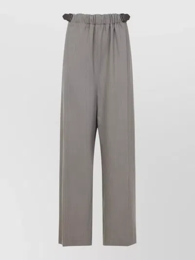 LOEWE TAILORED TROUSERS BELT LOOPS AND BUTTON
