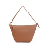 Loewe Tan Brown Calf Leather Hammock Hobo Mini Handbag In Brown