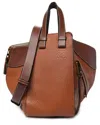 Loewe Tan Calfskin Leather Small Hammock Shoulder Bag (authentic Pre-loved) In Brown