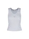 Loewe Anagram Tank Top In Gray