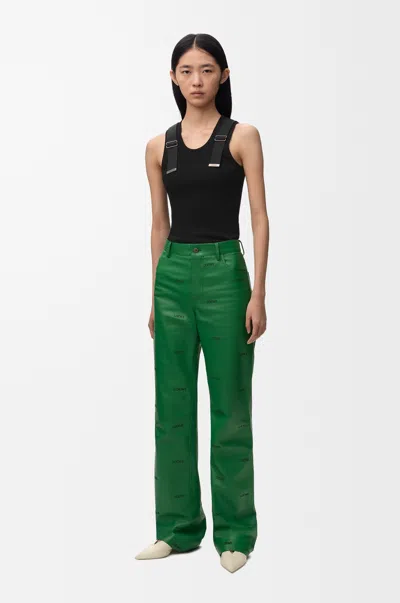 Loewe Tank Top In Stretch Cotton Size: L For Woman In Black