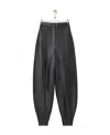 Loewe Tapered Casual Pants In Black