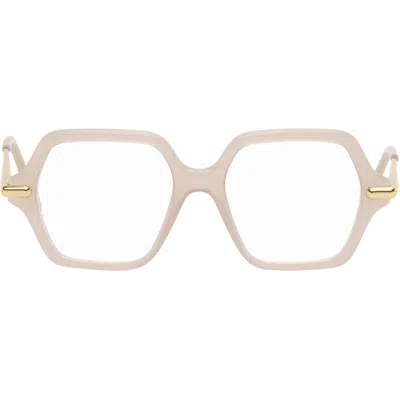 Loewe Taupe Slim Glasses In Neutral