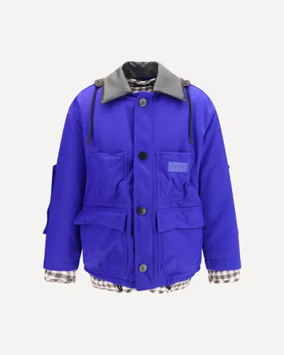 Loewe Technical Fabric Jacket In Blue