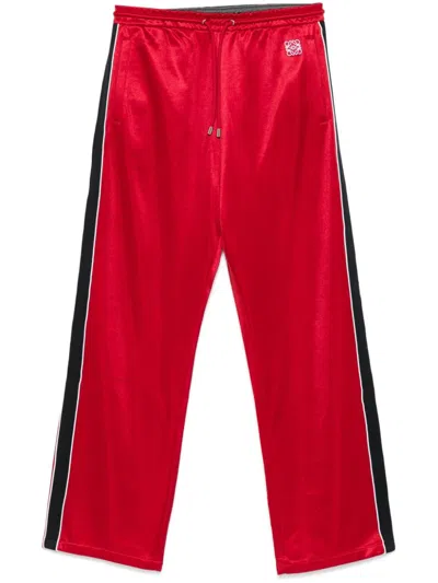 Loewe Tracksuit In Technical Jersey Trousers Red