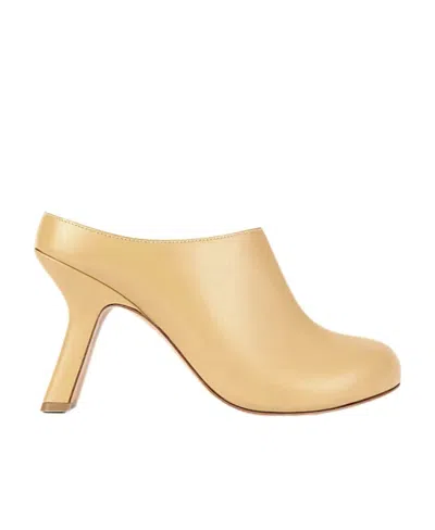 LOEWE LOEWE TERRA ROUND-TOE HEELED CLOGS