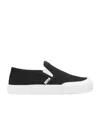 Loewe Womens Black Terra Vulca Contrast-sole Canvas Low-top Trainers In Black
