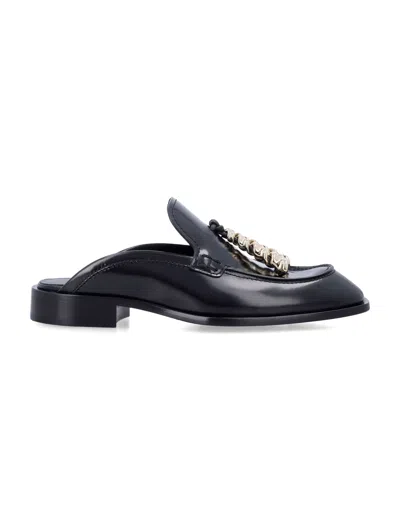 Loewe The Edge Loafer - 2.5 Cm Heel Slip-on Design In Black