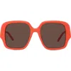 Loewe Thin 54mm Square Sunglasses
