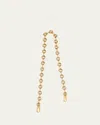 Loewe Thin Donut Shoulder Chain Strap In Gold