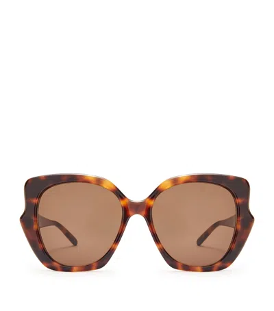 Loewe Thin Fantasy Sunglasses In Brown