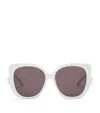Loewe Thin Fantasy Sunglasses In White