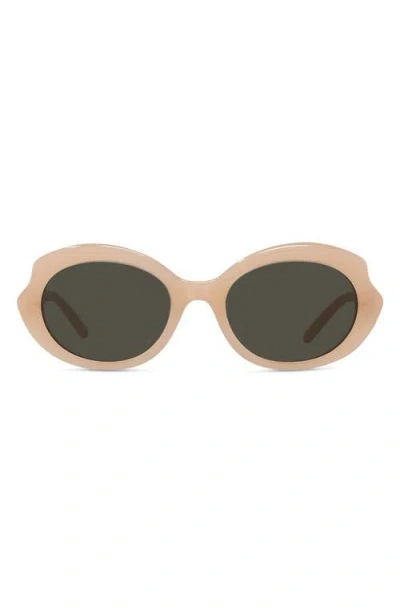 Loewe Thin Mini 54mm Oval Sunglasses In Multi