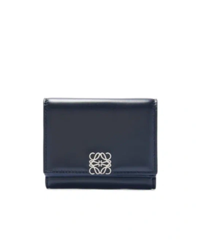 Loewe Three-fold Wallet In Black