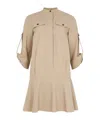 Loewe Mini Dress Cotton Adjustable Sleeves In Nude