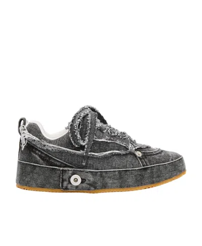 Loewe Tie Casual Sports Shoes In Black