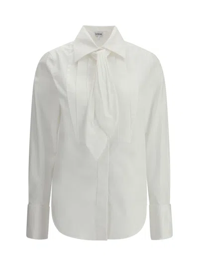 Loewe Cotton Shirt In White