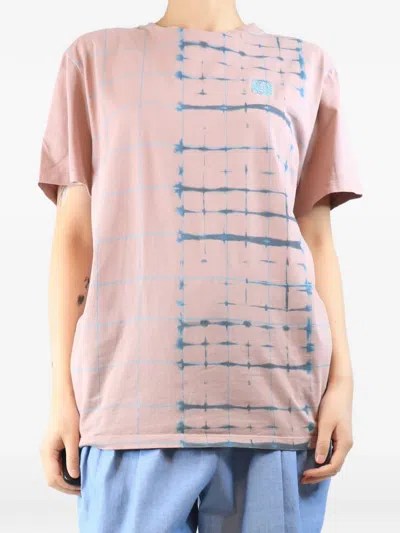 Pre-owned Loewe Tie-dye T-shirt In Pink