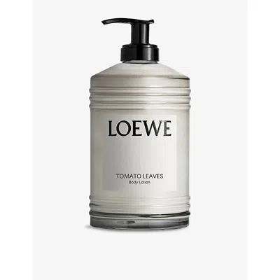 Loewe Tomato Leaves Body Lotion In White