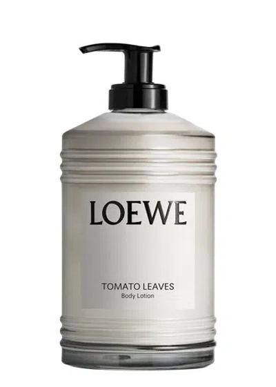 Loewe Tomato Leaves Body Lotion 360ml, Body Lotion, Fresh And Green Scent That Evokes The Fresh, Ver In White