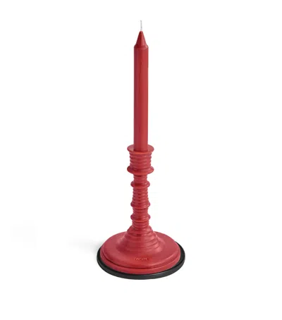 Loewe Tomato Leaves Chandelier Candle In Red