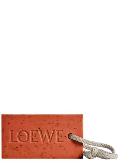 Loewe Tomato Leaves Solid Soap 290g, Solid Soap, Tomato Leaves Fragrance, Fresh And Green Scent, Ver In White