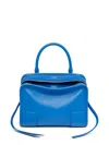 Loewe Small Amazona 180 Bag In Soft Leather Skin For Woman In Blue
