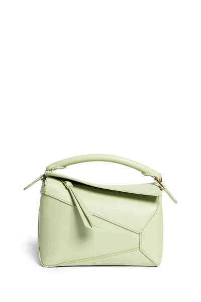 Loewe Top Handle Bags In Green