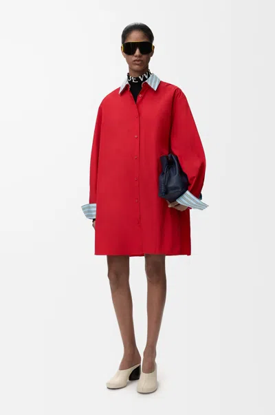 Loewe Top In Cotton Size: Xs For Woman In Red
