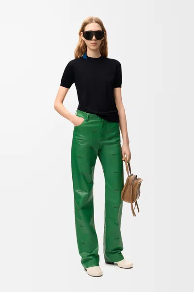 Loewe Top In Merino Wool Size: L For Woman In Black