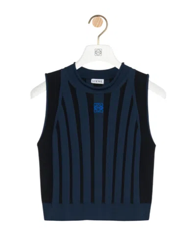 Loewe Top In Stretch Viscose Blend In Multi