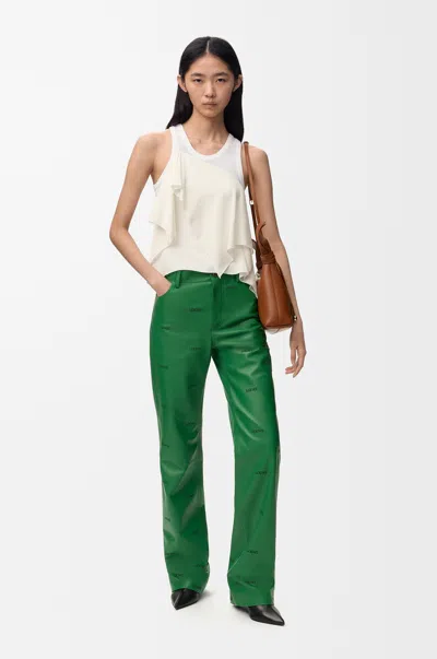 Loewe Top In Viscose Blend Size: L For Woman In Neutral