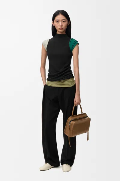 Loewe Top In Wool Size: L For Woman In Animal Print