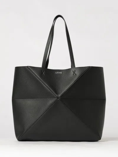 Loewe Tote Bag Woman In Black