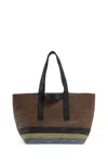 Loewe Fold Shopper Bag In Multi