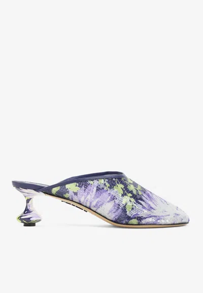 LOEWE TOY 45 SEQUINS MULES