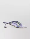 Loewe Toy 45 Sequins Mules In Blue
