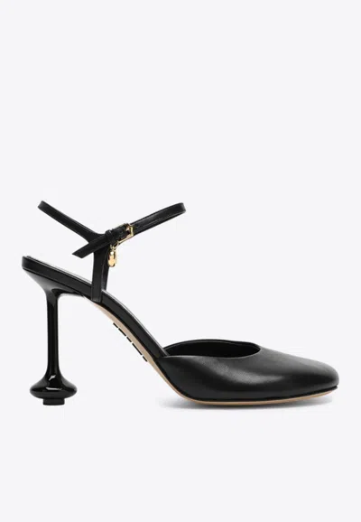 LOEWE TOY 90 NAPPA LEATHER PUMPS