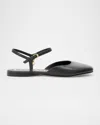 Loewe Toy Ankle Strap Ballerinas In Lambskin In Black