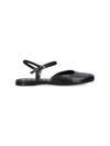 Loewe Toy Ankle Strap Ballerinas In Lambskin In Black